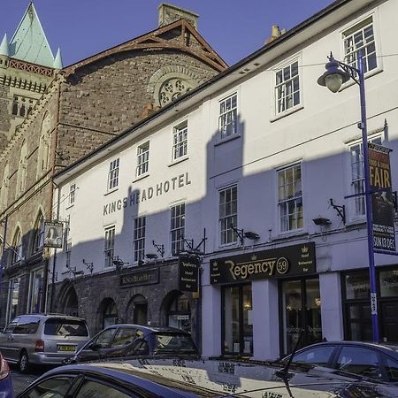 The Kings Head Hotel Abergavenny Bagian luar foto